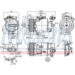 Kompressor, Klimaanlage 890015