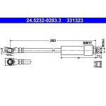 ATE 24.5232-0283.3 Bremsschlauch ATE 24.5232-0283.3 Bremsschlauch