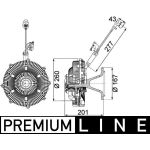 Kupplung, Kühlerlüfter CFC 115 000P