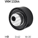 SKF VKM 13264 Spannrolle, Zahnriemen SKF VKM 13264 Spannrolle, Zahnriemen