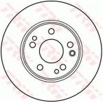 TRW DF2608 Bremsscheibe TRW DF2608 Bremsscheibe