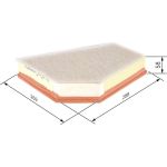 BOSCH F 026 400 255 Luftfilter BOSCH F 026 400 255 Luftfilter
