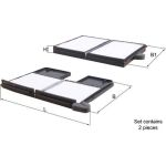 Filter, Innenraumluft LA 186/S