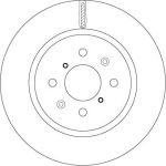 Bremsscheibe DF6135 Bremsscheibe DF6135