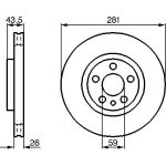 Bremsscheibe 0 986 478 812 Bremsscheibe 0 986 478 812