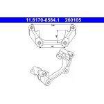 ATE 11.8170-0584.1 Halter, Bremssattel