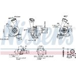 Nissens Turbolader 93244