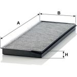 MANN-FILTER CUK 37 001 Innenraumfilter, Aktivkohlefilter