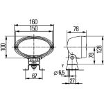 Arbeitsscheinwerfer 1GA 996 161-581 Arbeitsscheinwerfer 1GA 996 161-581