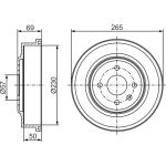 Bremstrommel 0 986 477 277 Bremstrommel 0 986 477 277