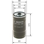 Kraftstofffilter 1 457 434 198