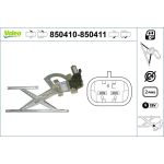 Valeo 850411 Fensterheber Valeo 850411 Fensterheber