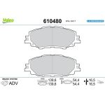 Valeo 610480 Bremsbelagsatz, Scheibenbremse E-PERFORMANCE Valeo 610480 Bremsbelagsatz, Scheibenbremse E-PERFORMANCE