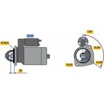 BOSCH 0 001 263 002 Starter BOSCH 0 001 263 002 Starter