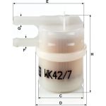Mann-Filter WK 42/7 Kraftstofffilter Mann-Filter WK 42/7 Kraftstofffilter