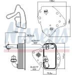Ölkühler, Motoröl 90996 Ölkühler, Motoröl 90996