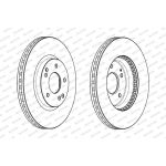 Ferodo DDF2091C Bremsscheibe PREMIER Ferodo DDF2091C Bremsscheibe PREMIER