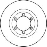 Bremsscheibe DF4168