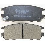 Metzger 1170414 Bremsbelagsatz, Scheibenbremse Metzger 1170414 Bremsbelagsatz, Scheibenbremse