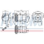 Nissens 89251 Kompressor, Klimaanlage FIRST FIT Nissens 89251 Kompressor, Klimaanlage FIRST FIT