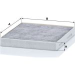 MANN-FILTER CUK 23 019/1 Innenraumfilter, Aktivkohlefilter MANN-FILTER CUK 23 019/1 Innenraumfilter, Aktivkohlefilter