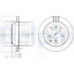 Delphi BG3775 Bremsscheibe Delphi BG3775 Bremsscheibe