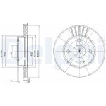 Bremsscheibe BG2802