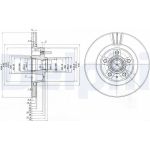Delphi BG2342 Bremsscheibe Delphi BG2342 Bremsscheibe