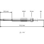 Glühkerze 345135 Glühkerze 345135
