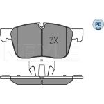 Meyle 025 223 0218/PD Bremsbelagsatz, Scheibenbremse MEYLE-PD: Advanced performance and design Meyle 025 223 0218/PD Bremsbelagsatz, Scheibenbremse MEYLE-PD: Advanced performance and design