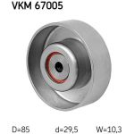 SKF VKM 67005 Umlenkrolle/Führungsrolle, Keilrippenriemen SKF VKM 67005 Umlenkrolle/Führungsrolle, Keilrippenriemen