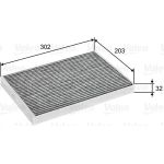 Valeo 716069 Filter, Innenraumluft CLIMFILTER PROTECT Valeo 716069 Filter, Innenraumluft CLIMFILTER PROTECT