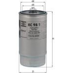Kraftstofffilter KC 98/1 Kraftstofffilter KC 98/1