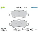 Valeo 610397 Bremsbelagsatz, Scheibenbremse E-PERFORMANCE Valeo 610397 Bremsbelagsatz, Scheibenbremse E-PERFORMANCE