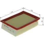 Luftfilter F 026 400 676