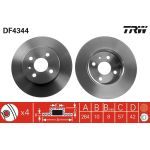 Bremsscheibe DF4344