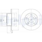 Delphi BG2410 Bremsscheibe Delphi BG2410 Bremsscheibe