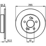 Bremsscheibe 0 986 478 758 Bremsscheibe 0 986 478 758