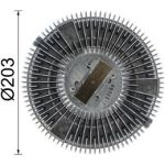 Kupplung, Kühlerlüfter CFC 35 000P Kupplung, Kühlerlüfter CFC 35 000P