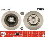 Bremsscheibe DF4228BS Bremsscheibe DF4228BS