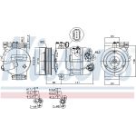 Kompressor, Klimaanlage 890643 Kompressor, Klimaanlage 890643