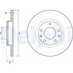 Bremsscheibe BG4661C Bremsscheibe BG4661C