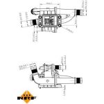 Thermostat, Kühlmittel 725163 Thermostat, Kühlmittel 725163