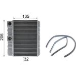 Wärmetauscher, Innenraumheizung AH 87 000P Wärmetauscher, Innenraumheizung AH 87 000P