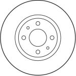 Bremsscheibe DF1747