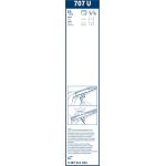 BOSCH 707 U Scheibenwischer Twin 3 397 011 543