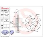 Bremsscheibe 09.A864.1X Bremsscheibe 09.A864.1X