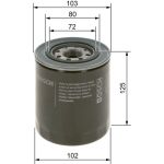 BOSCH 0 986 452 062 Ölfilter BOSCH 0 986 452 062 Ölfilter