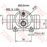 Radbremszylinder BWF279