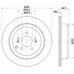 Bremsscheibe 8DD 355 118-531